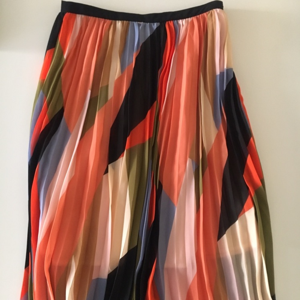 Anthropologie Pleated Skirt